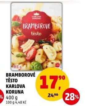 Těsto bramborové v prášku Karlova Koruna