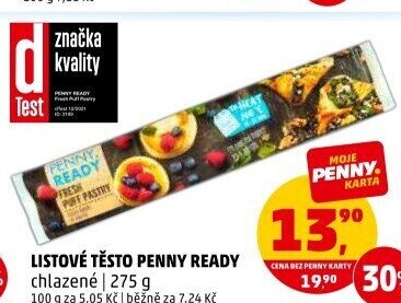 Těsto listové Penny Ready