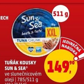 Tuňák kousky v oleji Sun&amp