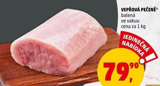 Vepřová pečeně bez kosti