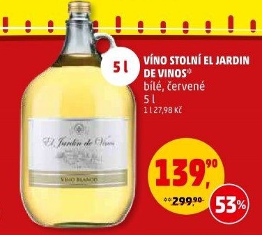 Vína El Jardín de VinosVinařství Mutěnice - džbán