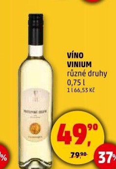 Vína Vinium Velké Pavlovice