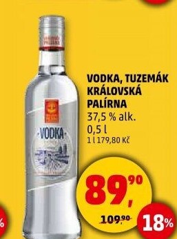 Vodka Královská palírna