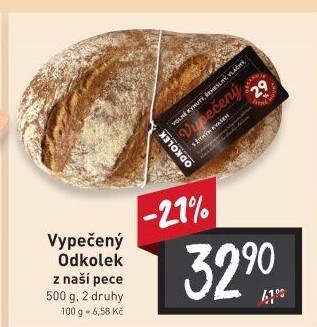 Chléb Vypečený Odkolek