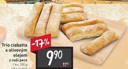 Ciabatta trio