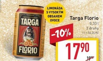 Limonáda Targa Florio