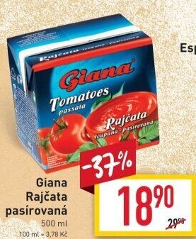 Pasírovaná rajčata Giana