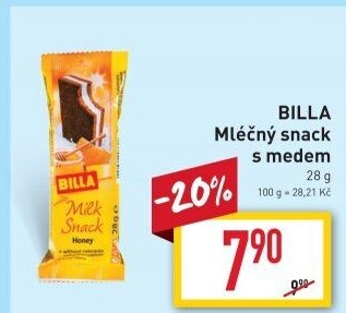 Řez mléčný Billa