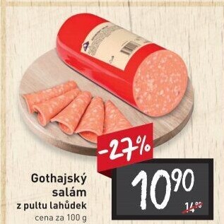 Salám Gothaj Kostelecké uzeniny