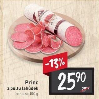 Salám Princ Kostelecké uzeniny