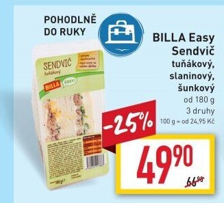 Sendvič Easy Billa