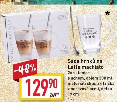 Skleněný hrnek na kávu