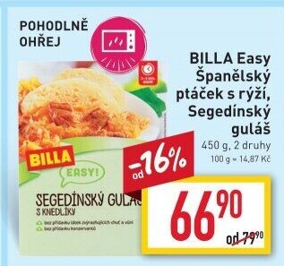 Španělský ptáček s rýží Easy Billa