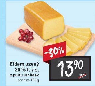 Sýr Eidam uzený 30%