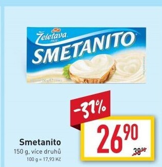 Sýr tavený Smetanito Želetava
