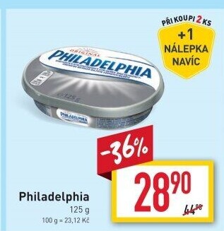 Sýr tavený smetanový Philadelphia Kraft