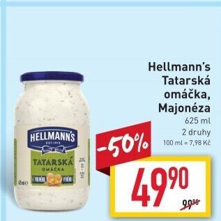 Tatarská omáčka Hellmann'