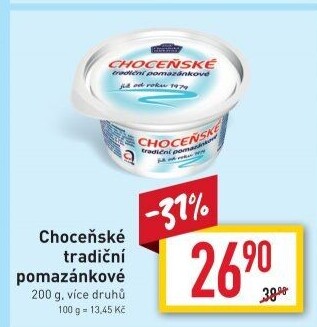 Tradiční pomazánkové Choceňské