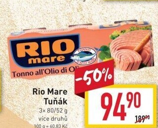 Tuňák Rio Mare