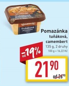 Tuňáková pomazánka Varmuža