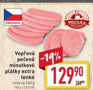 Vepřová pečeně bez kosti Vocílka