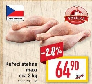 Kuřecí stehna Vocílka