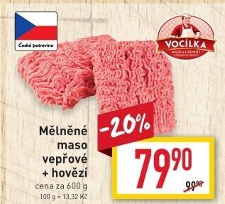 Mleté maso mix Vocílka