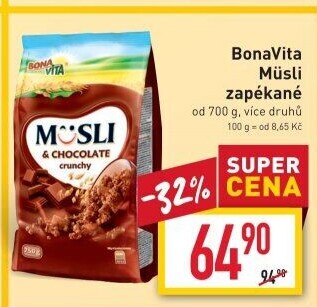 Müsli zapékané Bonavita