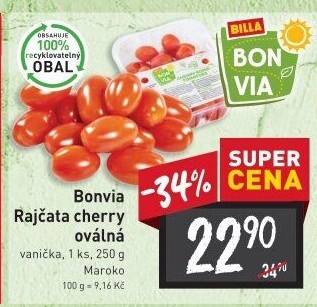 Rajčata cherry Billa Bonvia