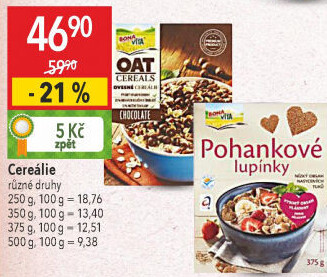 Pohankové lupínky Bonavita