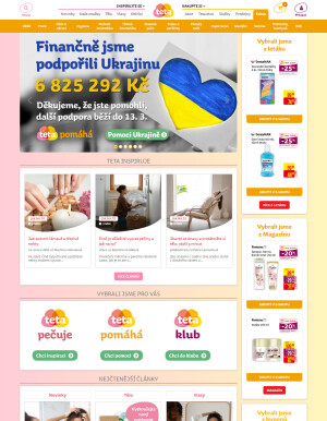 akční leták Teta drogerie 9.3.2022-15.3.2022