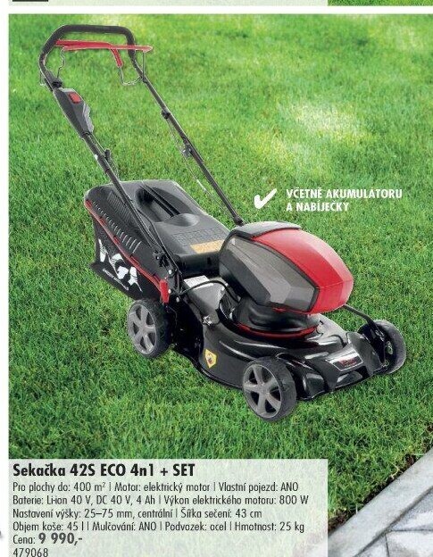 Aku sekačka VeGA 42S Eco