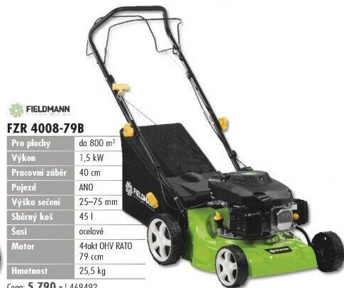 Benzinová sekačka FZR400879B Fieldmann
