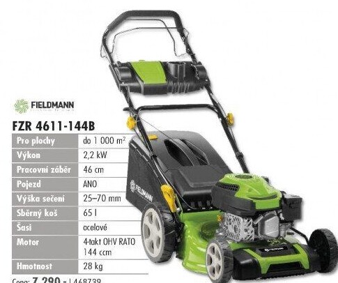 Benzínová sekačka FZR4611-144B Fieldmann