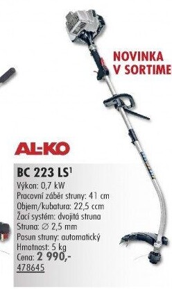 Benzínový vyžínač AL-KO BC 223 LS