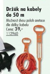 Držák na kabely