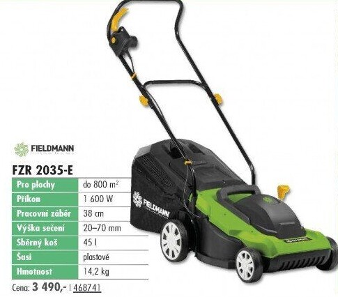 Elektrická sekačka FZR2035E Fieldmann