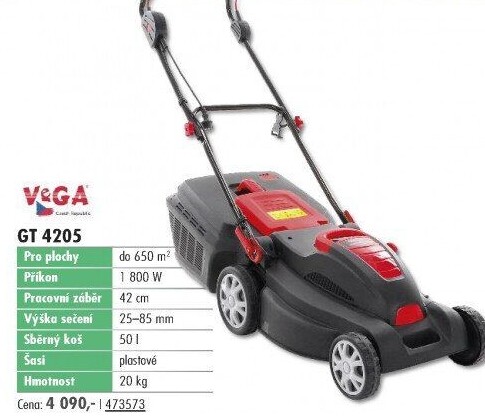 Elektrická sekačka VeGA GT4205
