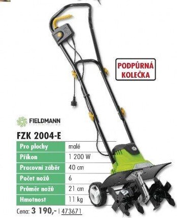 Kultivátor Fieldmann FZK 2004 E