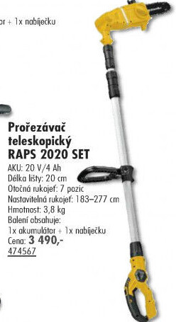 Pila prořezávací Riwall Raps 2020