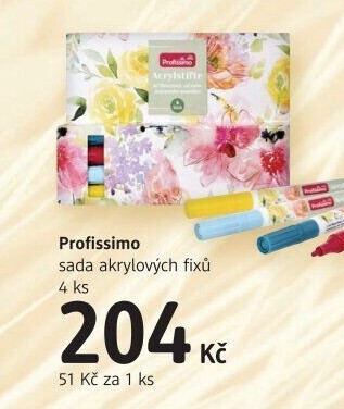 Akrylové fixy Profissimo