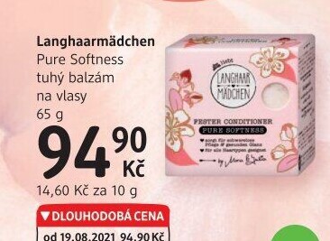 Balzám na vlasy tuhý Langhaarmädchen