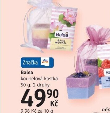Koupelová kostka Balea