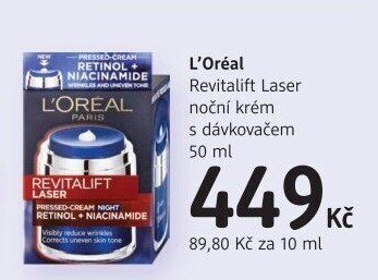 Krém pleťový Laser Revitalift L'