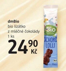 Lízátko čokoládové dm Bio