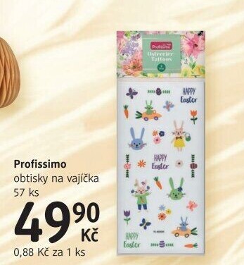 Obtisky na vajíčka Profissimo