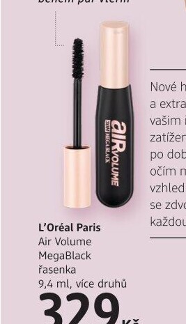 Řasenka Air Volume L'
