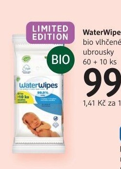 Vlhčené ubrousky dětské bio Waterwipes