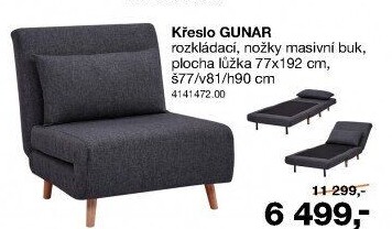 Křeslo Gunar