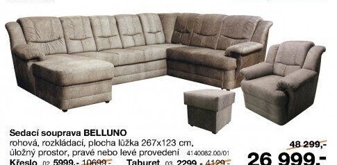 Sedací souprava Belluno